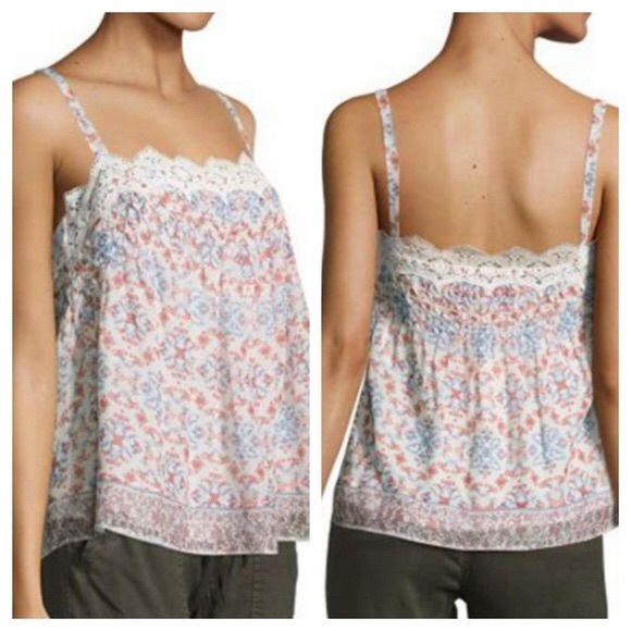 Joie Sevy Floral Tank Top - Picture 1 of 1